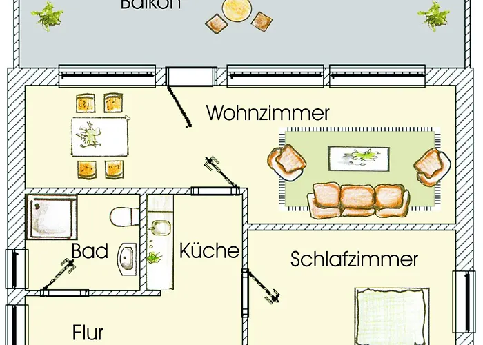 Brise Schering App 02 Apartment Heringsdorf (Usedom)